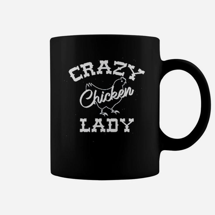 Ladies Crazy Chicken Lady Coffee Mug