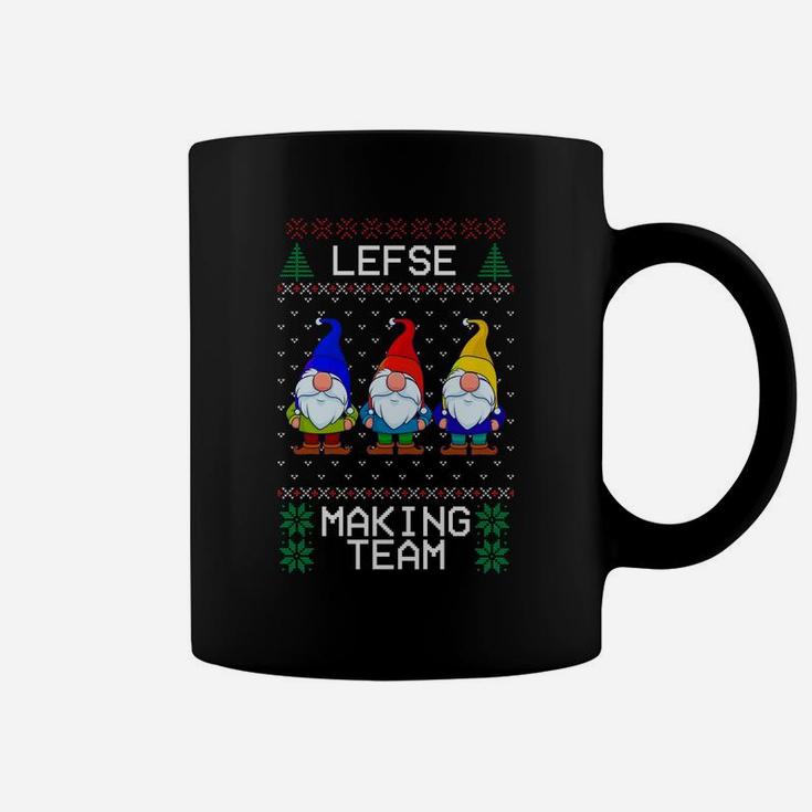 Lefse Making Team, Nordic Christmas Tomte Gnome Xmas Women Coffee Mug