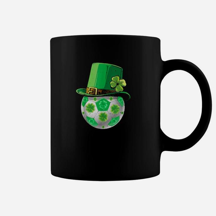 Leprechaun Soccer Shamrock St Patricks Day Irish Coffee Mug