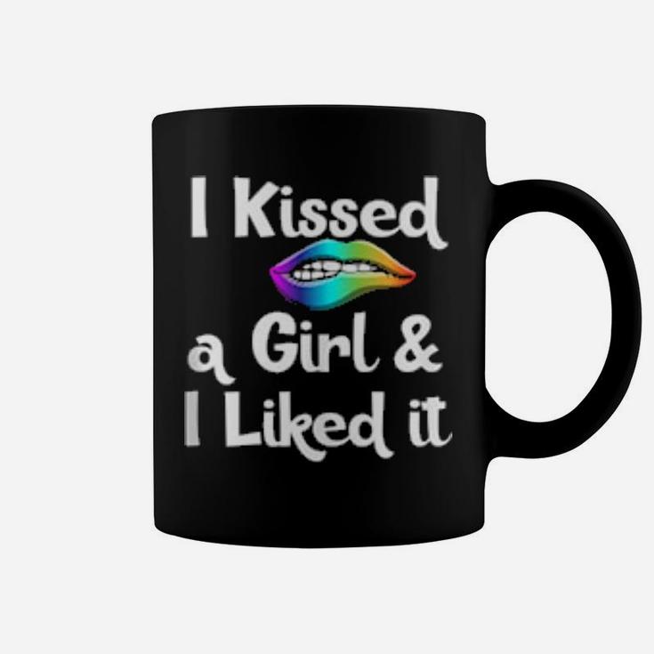 Lesbian Clothes I Kissed A Girl And I Liked It Gay Coffee Mug