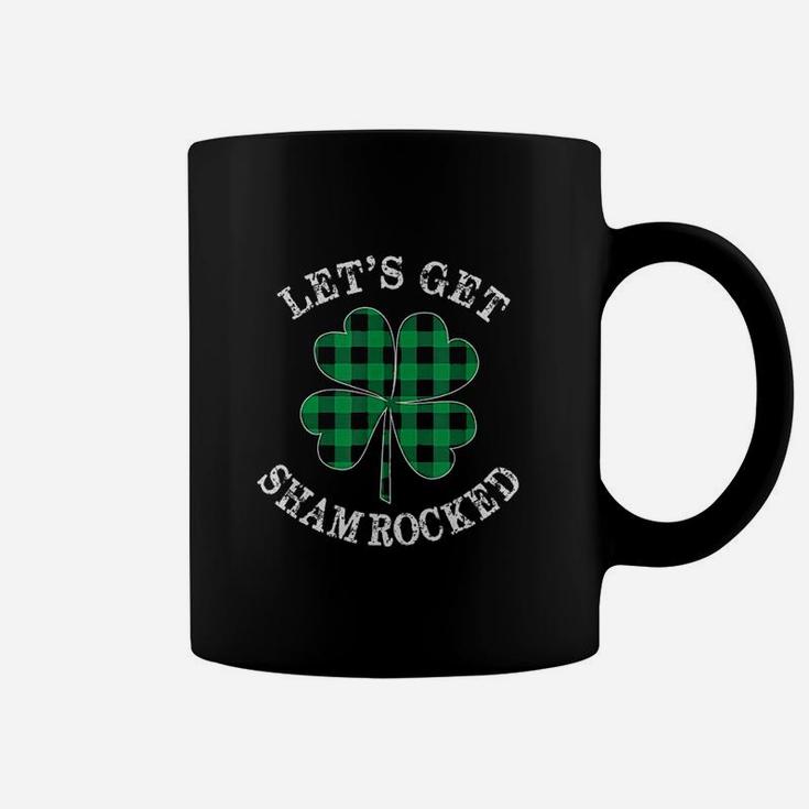Lets Get Sham Rocked Green Coffee Mug