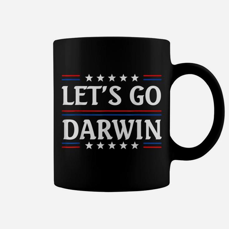 Lets Go Darwin Tee Funny Trendy Sarcastic Let's Go Darwin Coffee Mug