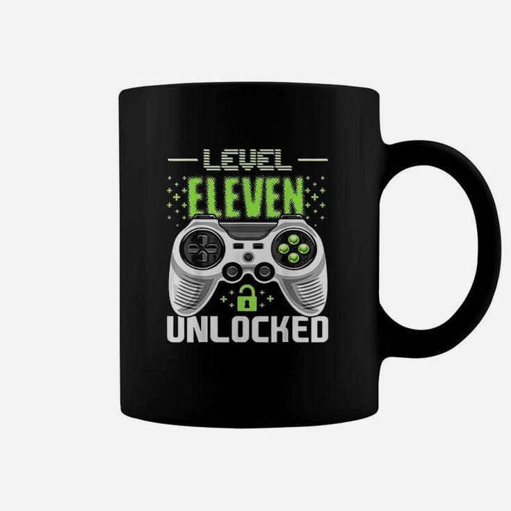 Level 11 Unlocked Video Game 11Th Birthday Gamer Gift Boys Coffee Mug