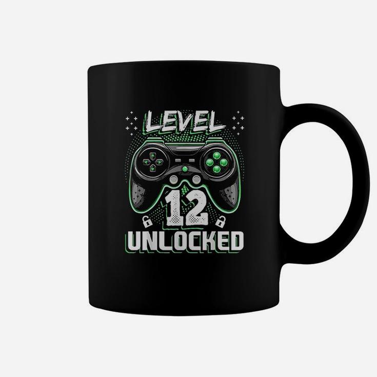 Level 12 Unlocked Video Game Birthday Gamer Gift Boy Coffee Mug