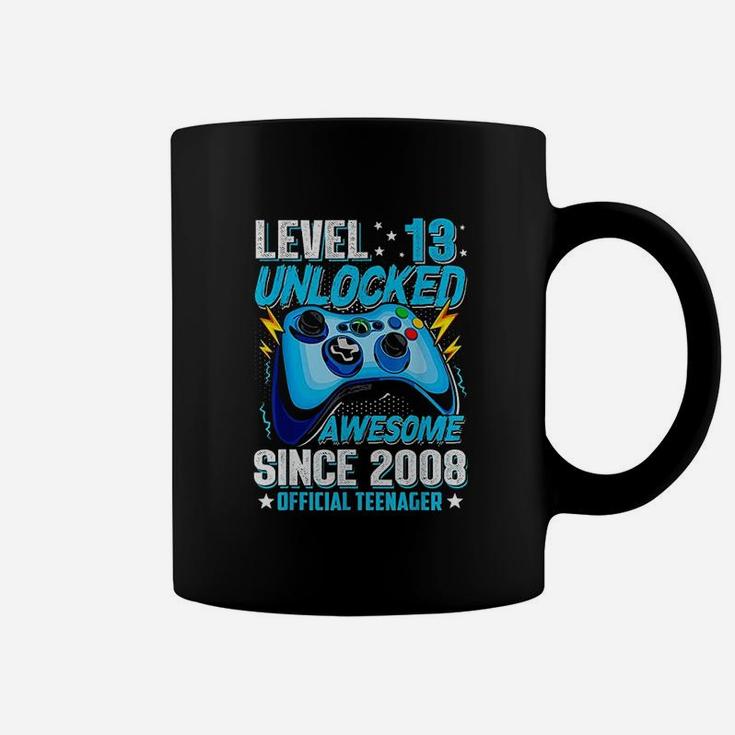 Level 13 Unlocked Official Teenager 13Th Birthday Coffee Mug