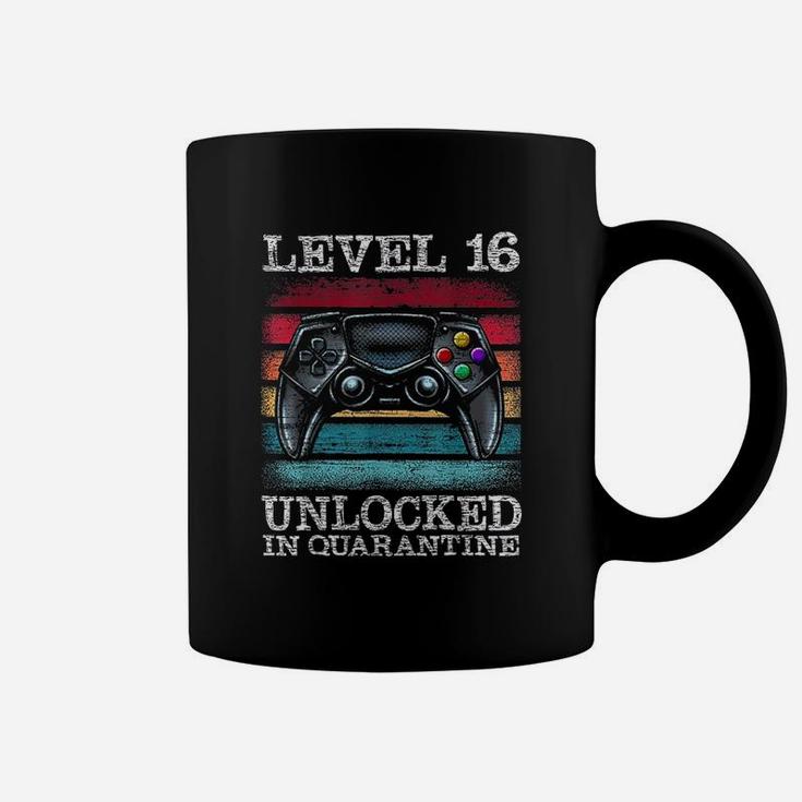 Level 16 Unlocked Gamer 16Th Birthday Teenager Coffee Mug