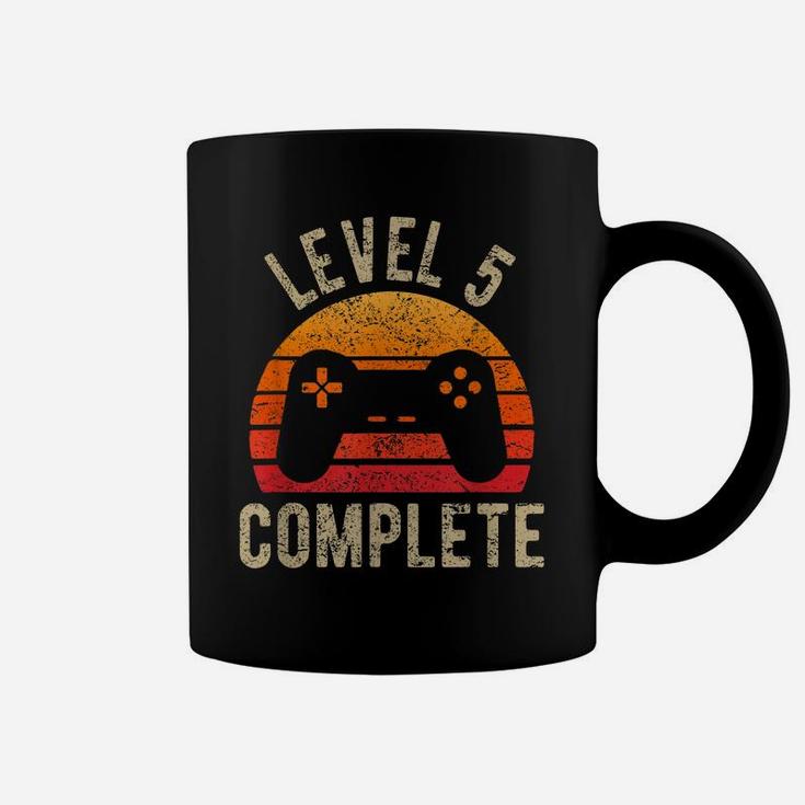 Level 5 Complete Vintage Tshirt Retro 5Th Wedding Coffee Mug
