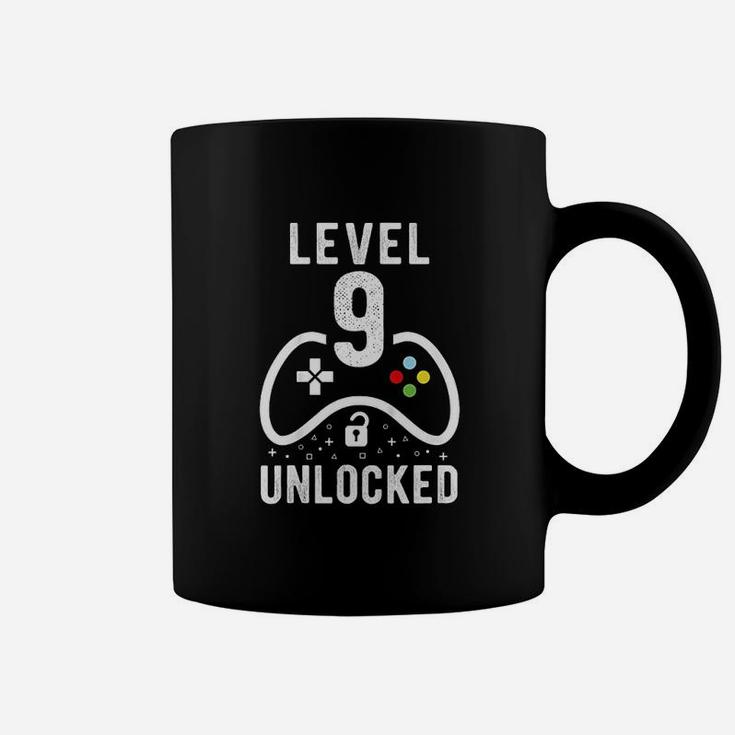 Level 9 Unlocked Video Game Coffee Mug
