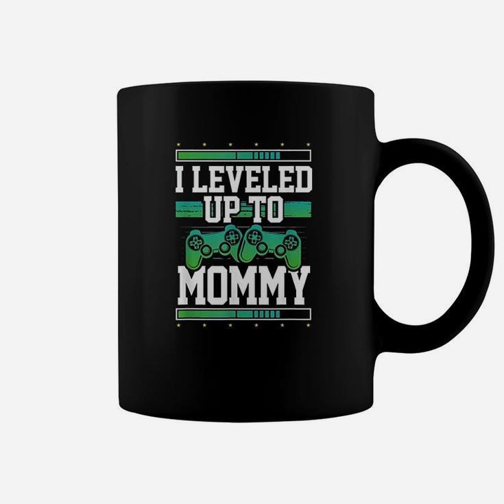 Leveled Up To Mommy Gamer Mom Coffee Mug