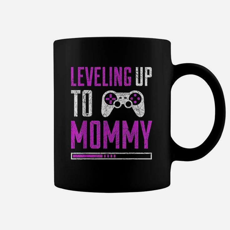 Leveling Up To Mommy Coffee Mug