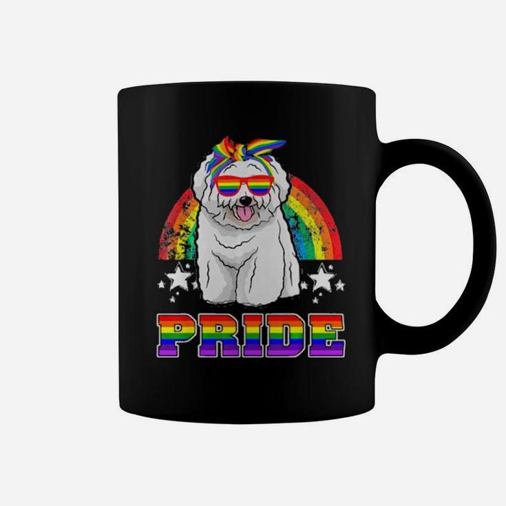 Lgbt Bichon Frise Dog Gay Pride Rainbow Coffee Mug