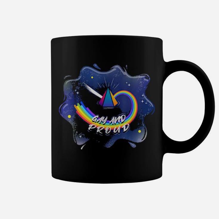 Lgbtq Gay And Proud Galaxy Rainbow Coffee Mug