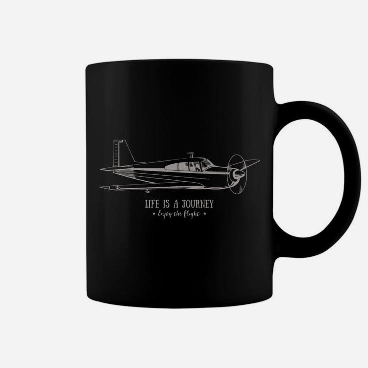 Life Is A Journey Enjoy The Flight Coffee Mug