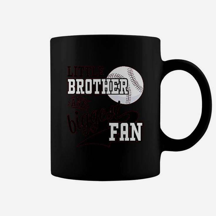 Little Brother And Biggest Fan Coffee Mug