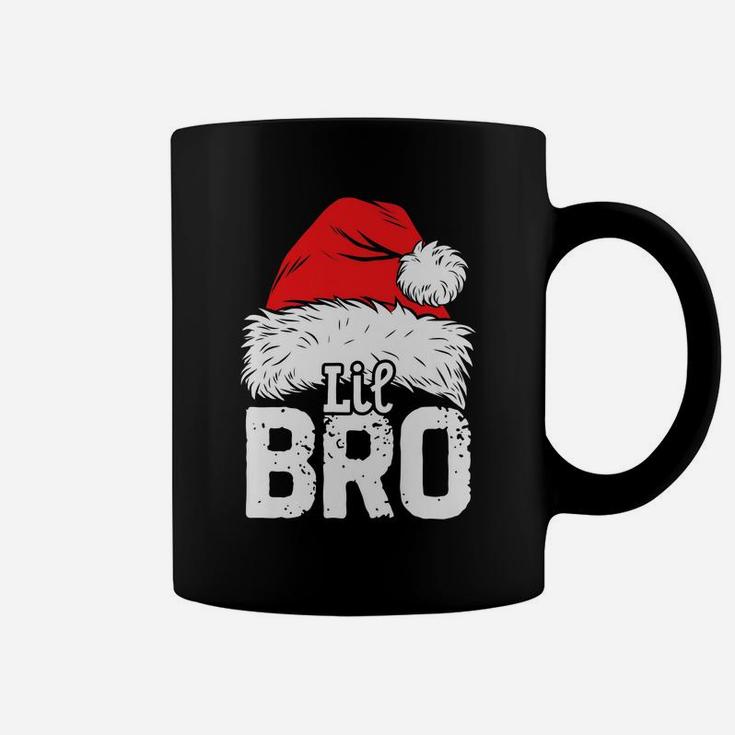 Little Brother Santa Christmas Family Matching Xmas Boys Coffee Mug