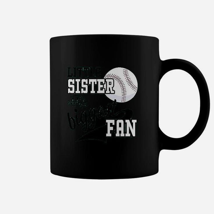 Little Sister And Biggest Fan Coffee Mug