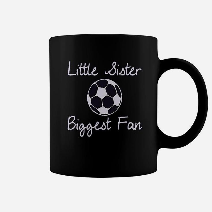 Little Sister Biggest Fan Coffee Mug