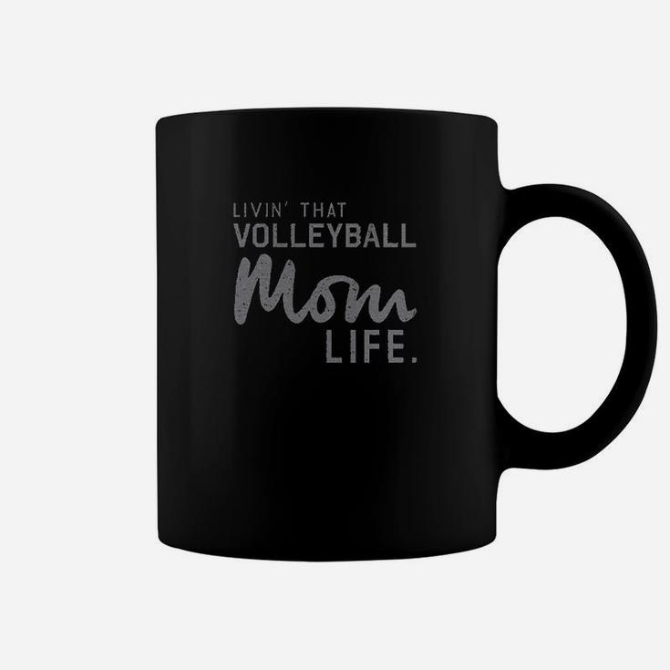 Living That Volleyball Mom Life Coffee Mug