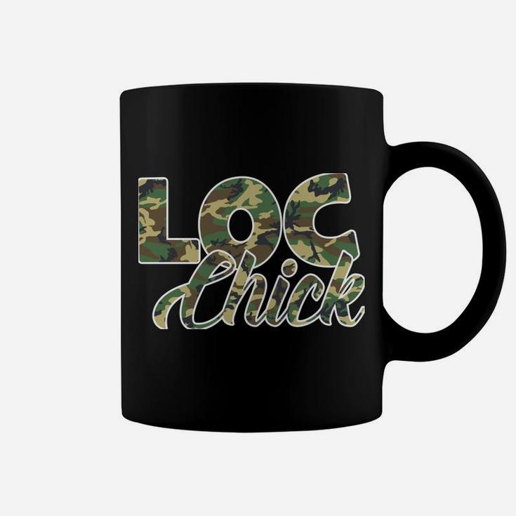 Loc Chick Locs Or Dreadlocks Camo Coffee Mug