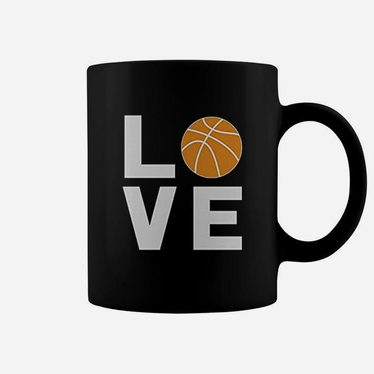 Love Basketball Gift Idea For Basketball Coffee Mug