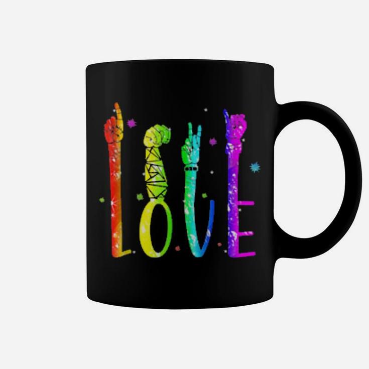 Love Lgbt Pride Coffee Mug