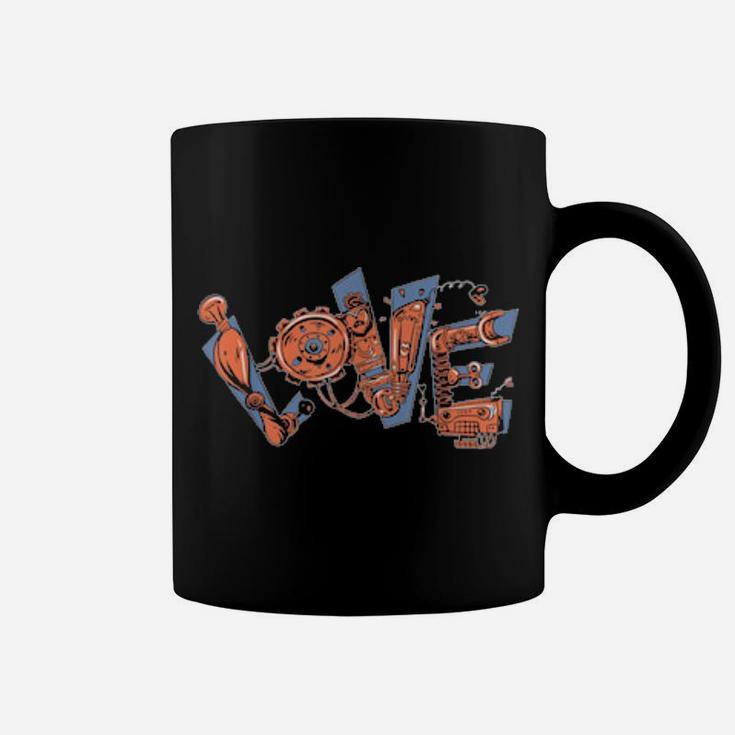 Love Mechanic, Valentines For Mechanics Coffee Mug