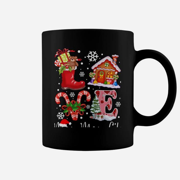 Love Mom-Mom Life Christmas - Grandma Gift Coffee Mug
