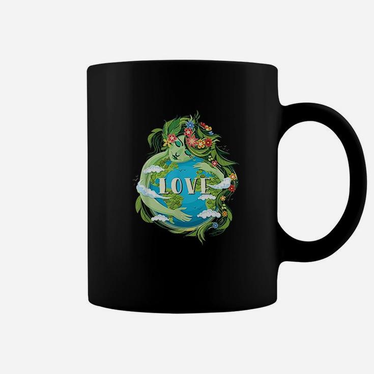 Love Mother Earth Day Save Our Planet Environment Green Coffee Mug