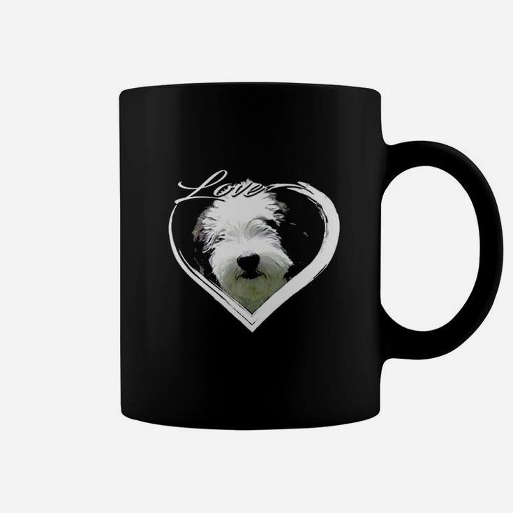 Love Sheepadoodle Old English Sheepdog  Poodle Lover Gift Coffee Mug