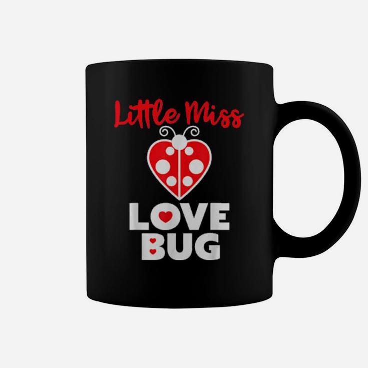 Love Valentines Day Party Matching Cute Bug Heart Ladybug Coffee Mug