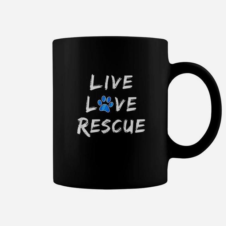 Lucky Dog Animal Rescue Live Love Rescue Coffee Mug