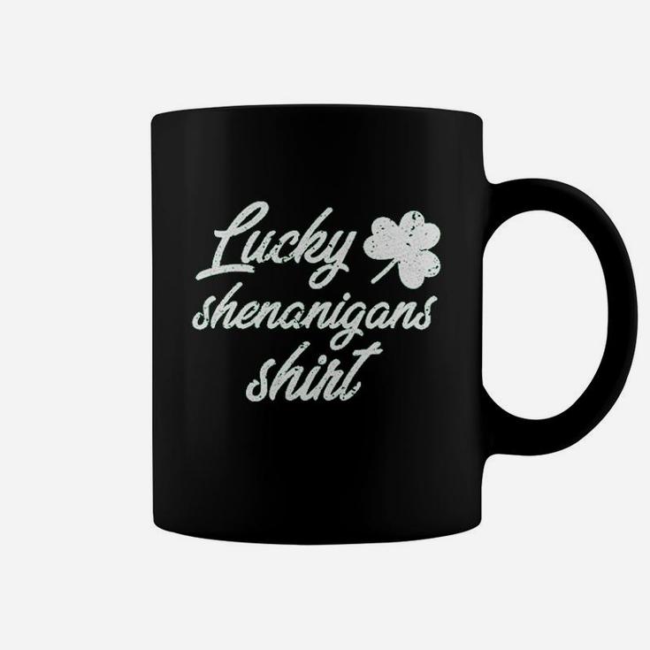 Lucky Shenanigans Funny Saint Patricks Day Parade Coffee Mug