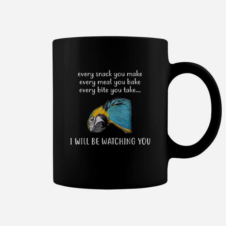 Macaw Blue Macaw  Gold Macaw Coffee Mug