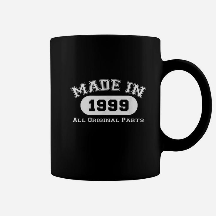 Made In 1999 All Original Parts Funny 22St Birthday Gift Coffee Mug
