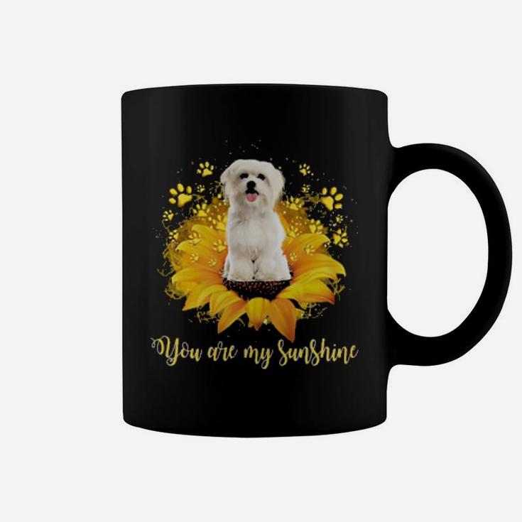 Maltese You Are My Sunshine Coffee Mug