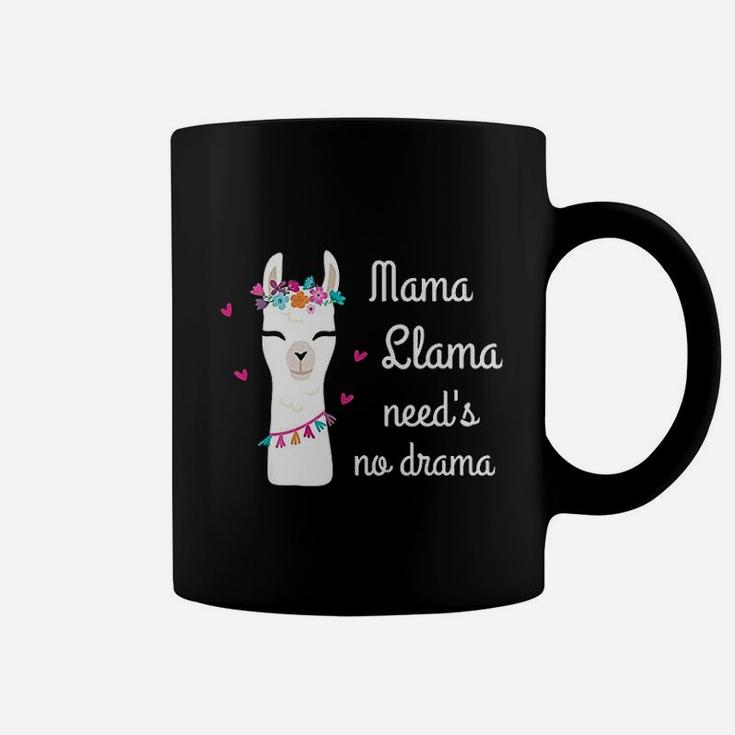 Mama Llama Needs No Drama Coffee Mug