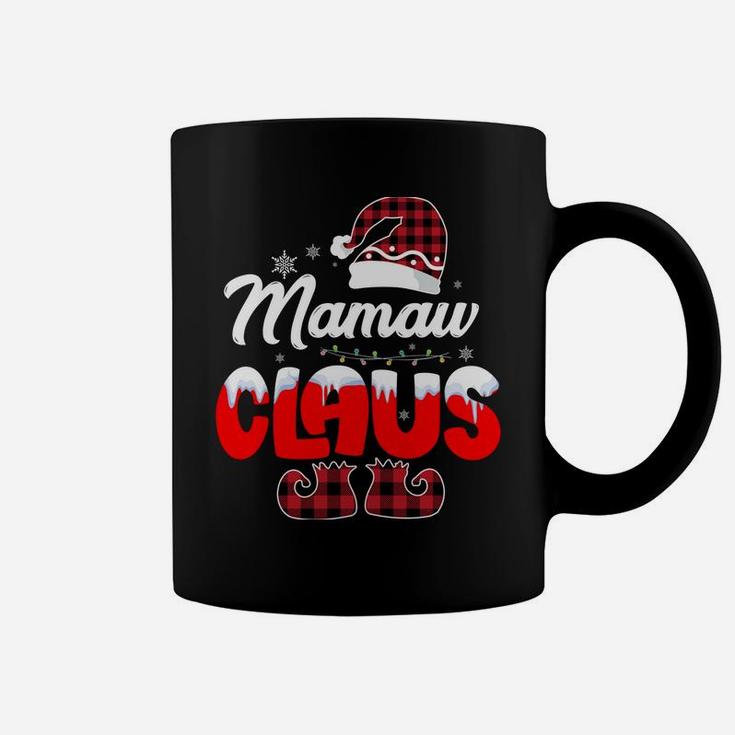 Mamaw Claus Santa Christmas Matching Family Pajama Funny Sweatshirt Coffee Mug
