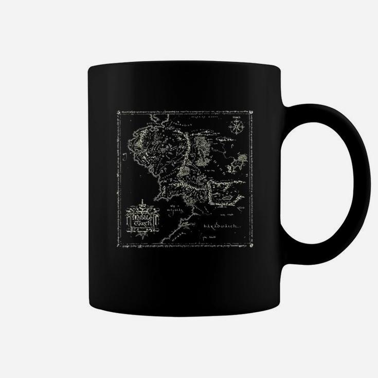 Map Of Middle Earth Coffee Mug