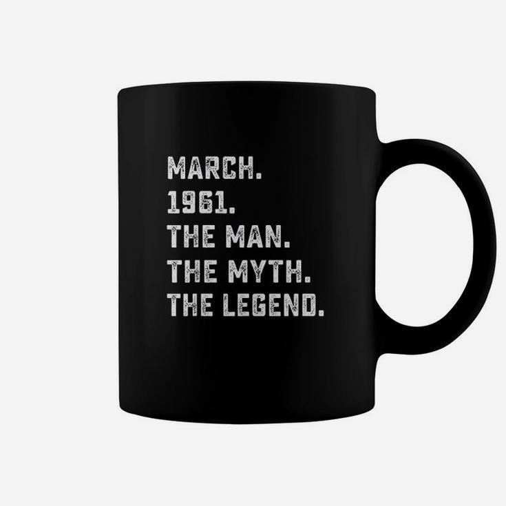 March The Man Myth Legend 1961 Coffee Mug