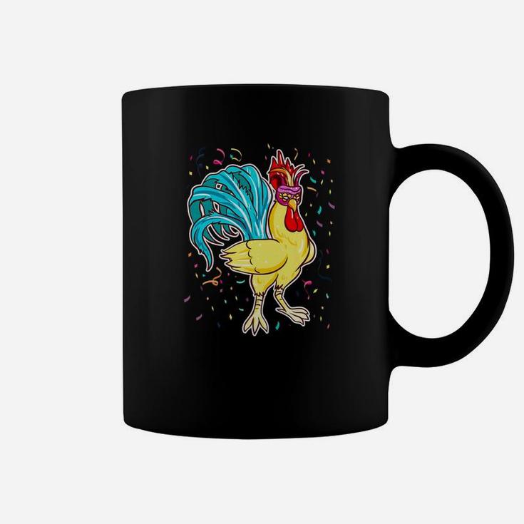 Mardi Gras Chicken Mardi Gras Coffee Mug