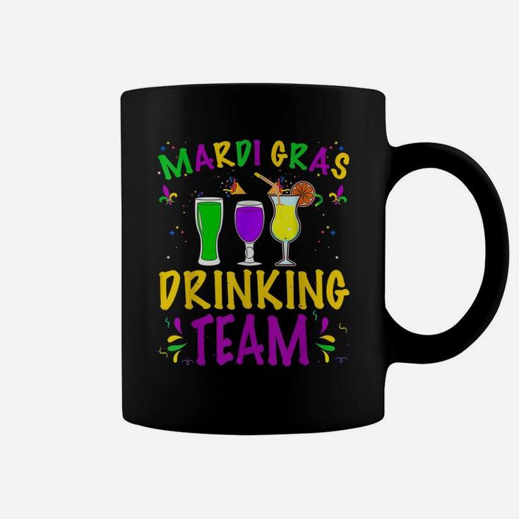 Mardi Gras Party Drinking Team Crawfish Carnival Parade Coffee Mug