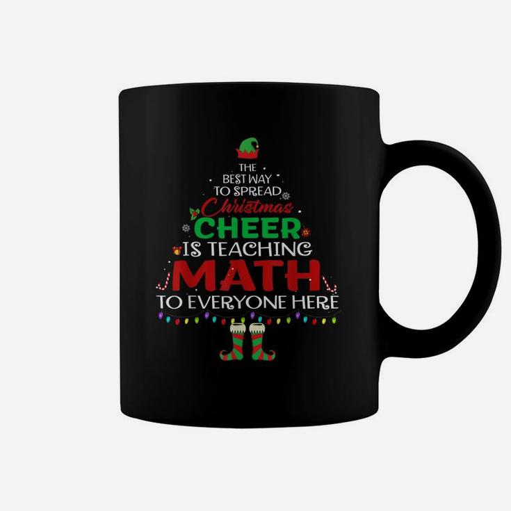 Math Teacher Christmas Funny Xmas Lights Gift Teachers Coffee Mug