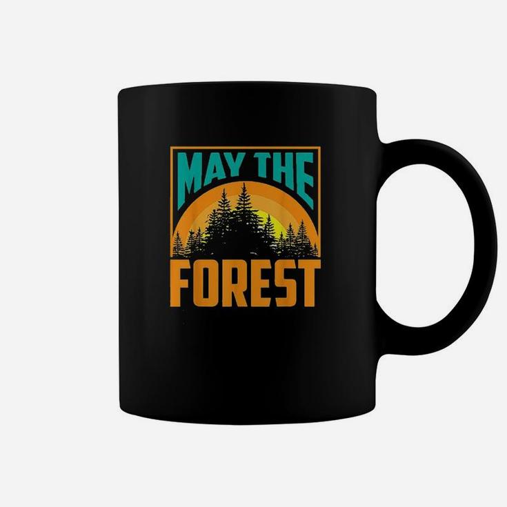 May The Forest Be With You  Nature Lovers Funny Gift Coffee Mug