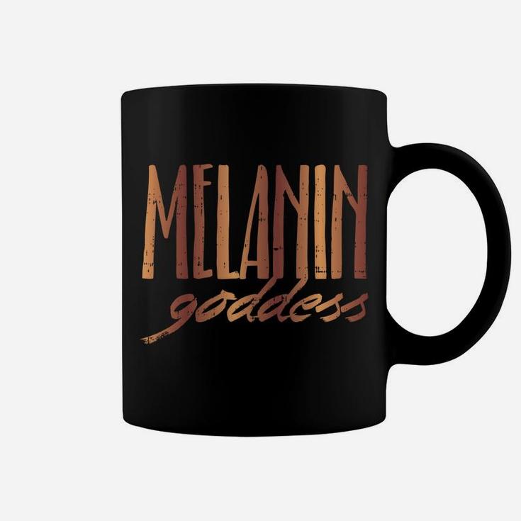 Melanin Goddess Queen Black African American Women Girl Gift Coffee Mug