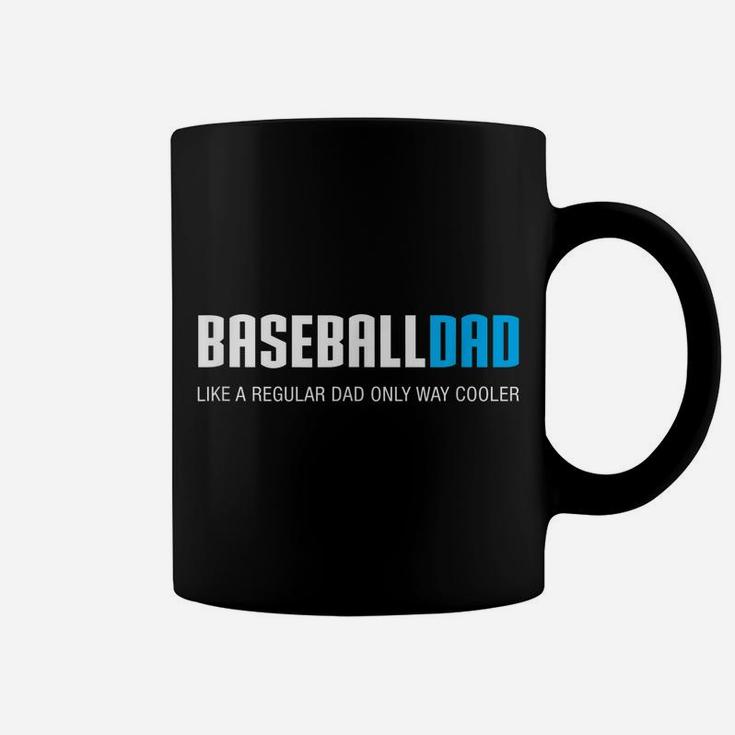 Mens Baseball Dad Shirt, Funny Cute Father's Day Gift Coffee Mug