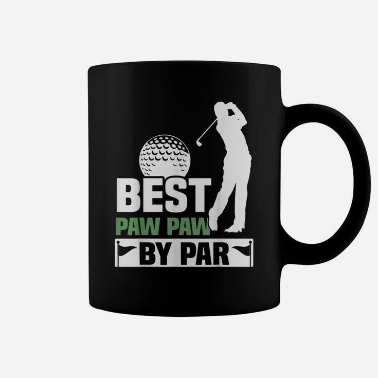 Mens Best Paw Paw By Par Golf Grandpa Mens Fathers Day Gift Coffee Mug