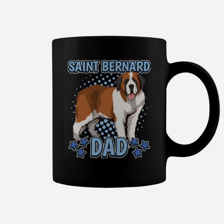Mens Boys Saint Bernard Dad Dog Owner Quote St Bernard Coffee Mug