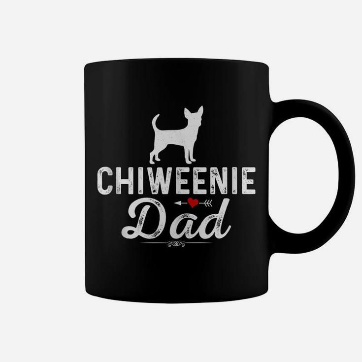Mens Chiweenie Dad Funny Dog Dad Best Pet Owner Chiweenie Daddy Coffee Mug