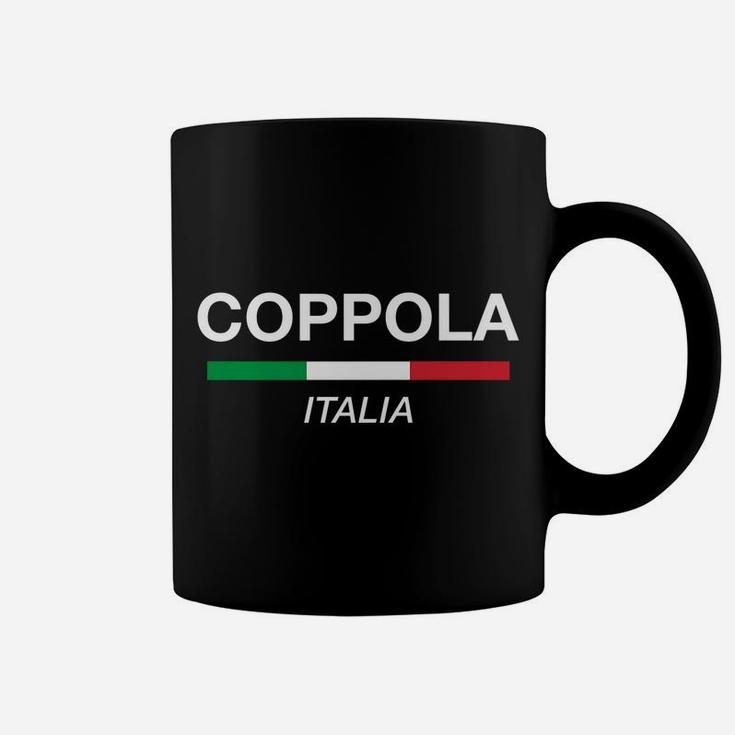 Mens Coppola Italian Name Italy Flag Italia Family Surname Coffee Mug