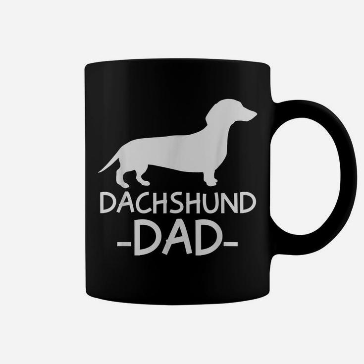 Mens Dachshund Dad Weiner Weenie Apparel Dog Lover Holder Design Coffee Mug